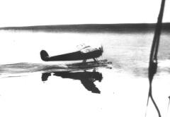Fairchild FC-2W2 plane used between March 13th, 1933 to October 11th, 1936 now scrapped taxiing on water.