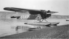 First plane to arrive at Herschel Island, summer 1929