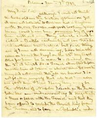 Letter from Lord Nelson to Sir Charles Stuart