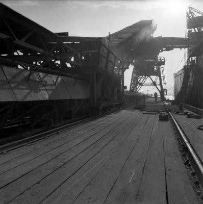 Bulk loading, vessel alongside <i>Conchita</i>